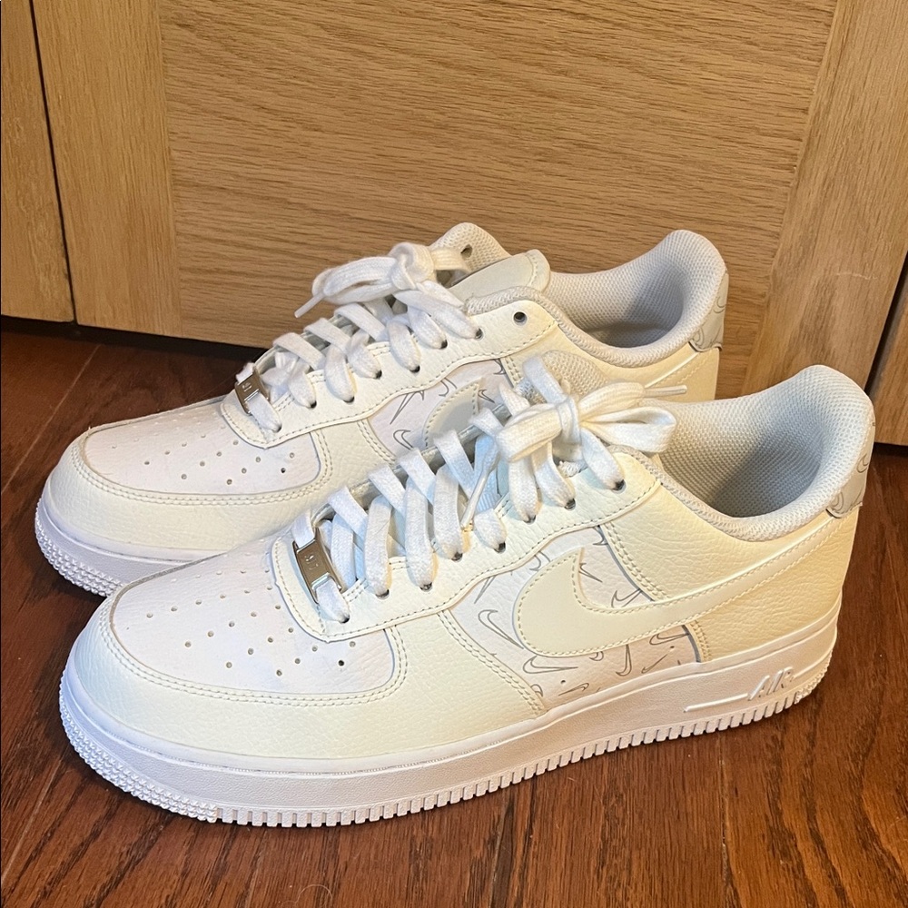 White and Cream Sneakers